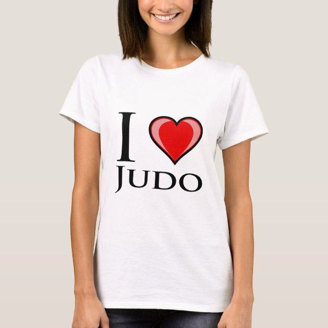 T-shirt J'aime le judo (Devant)