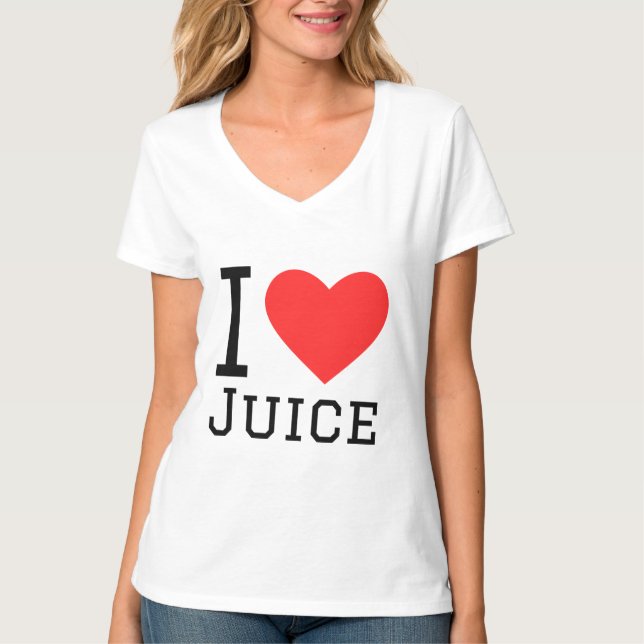 T-shirt J'aime le jus (Devant)