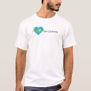 T-shirt J'aime le Kazakhstan