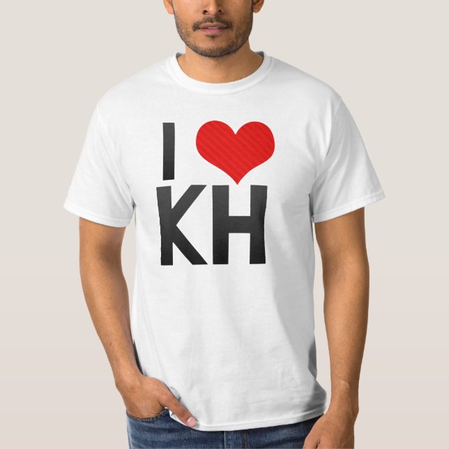 T-shirt J'aime le KH (Devant)