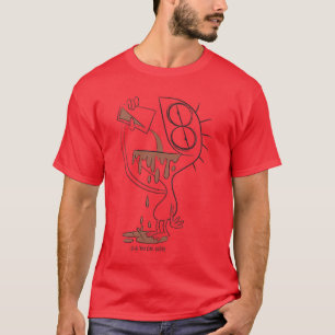 T-shirt J'aime le Lait Chocolat Ami Imaginaire Fromage Cha