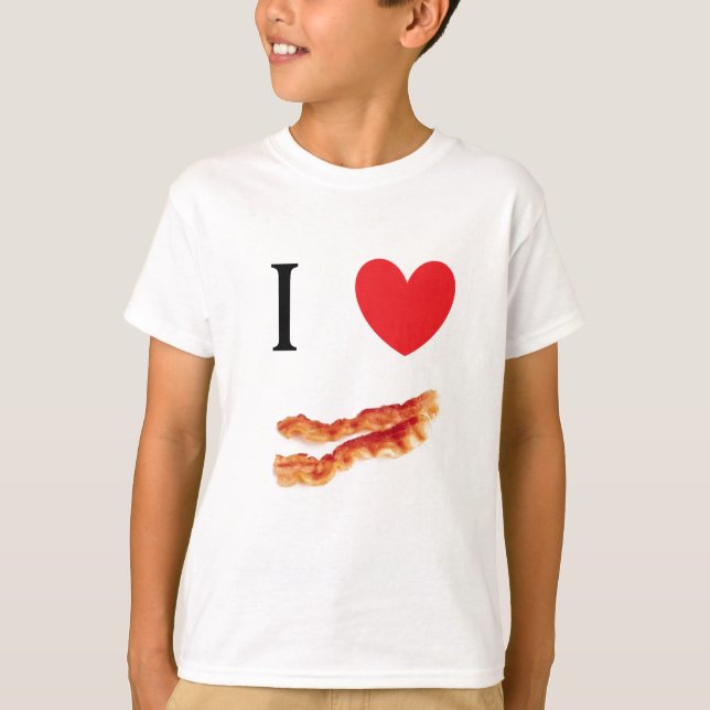T-shirt J'aime le lard ! (Devant)