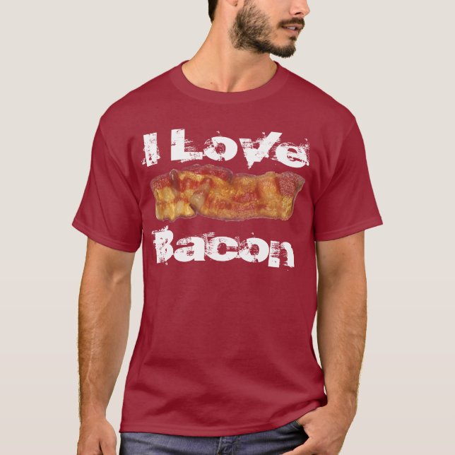 T-shirt J'aime le lard (Devant)
