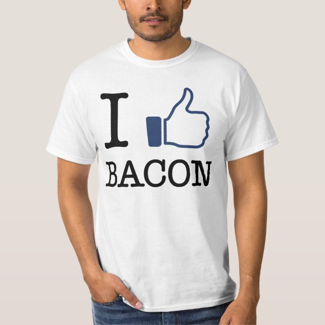 T-shirt J'aime le lard (Devant)