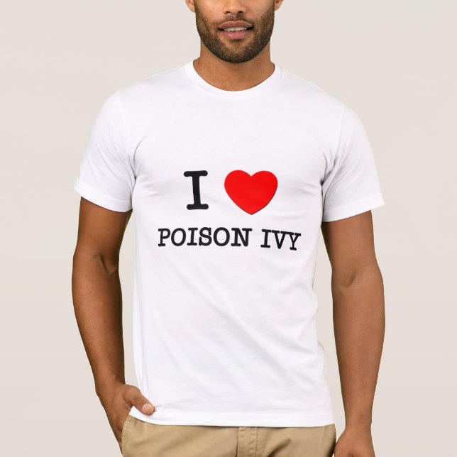 T-shirt J'aime le lierre de poison (Devant)