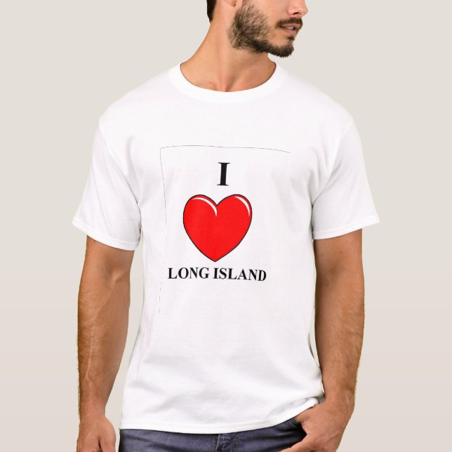 T-shirt J'aime le Long Island (Devant)