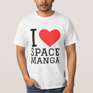 T-shirt J'aime le manga spatial