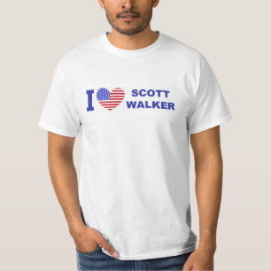 T-shirt J'aime le marcheur de Scott
