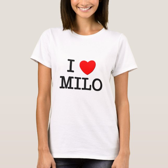 T-shirt J'aime le Milo (Devant)