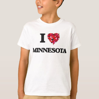 T-shirt J'aime le Minnesota