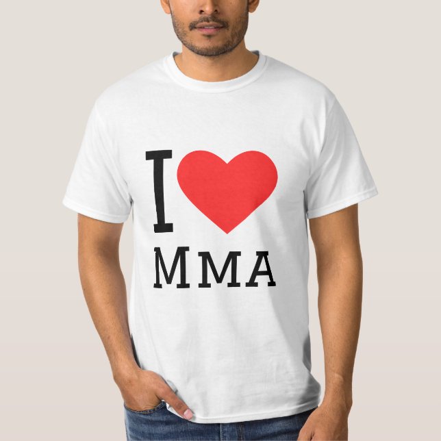 T-shirt J'aime le mixed martial art (Devant)