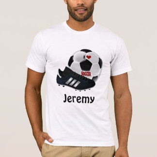 T-shirt J'aime le modèle de football