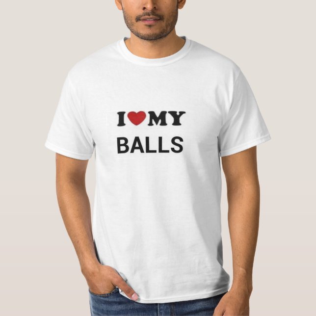 T-shirt J'aime le mon… (Devant)