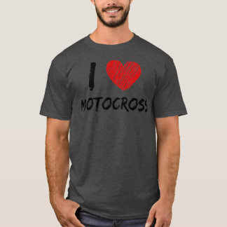 T-shirt J'aime le motocross