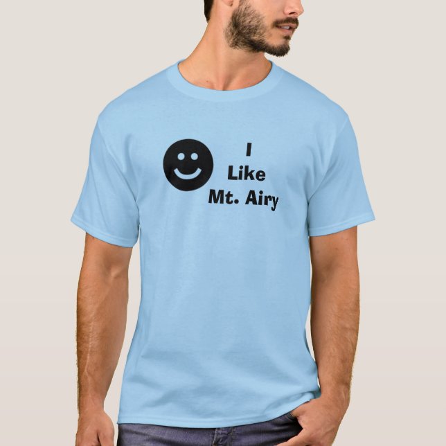 T-shirt J'aime le Mt. bien aéré (Devant)
