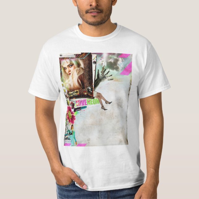 T-shirt j'aime le néon (Devant)