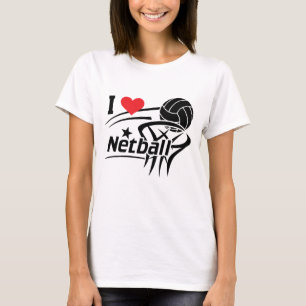 T-shirt J'aime le Netball