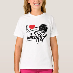 T-shirt J'aime le Netball