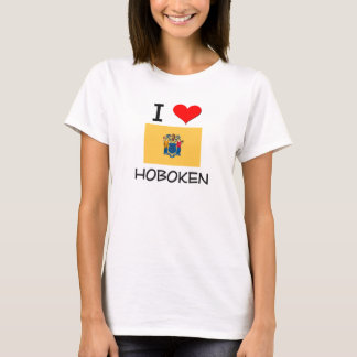 T-shirt J'aime le New Jersey de Hoboken