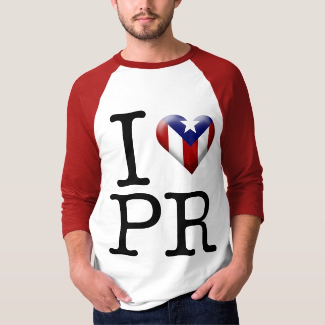 T-shirt J'aime le P.R. (Devant)