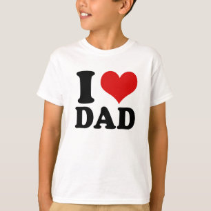 T-shirt J'AIME LE PAPA - chemise