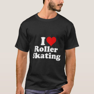 T-shirt J'Aime Le Patinage À Roulettes