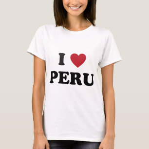 T-shirt J'aime le Pérou