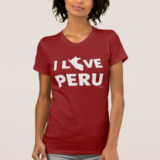 T-shirt J'aime le Pérou - l'étiquette InKa1821