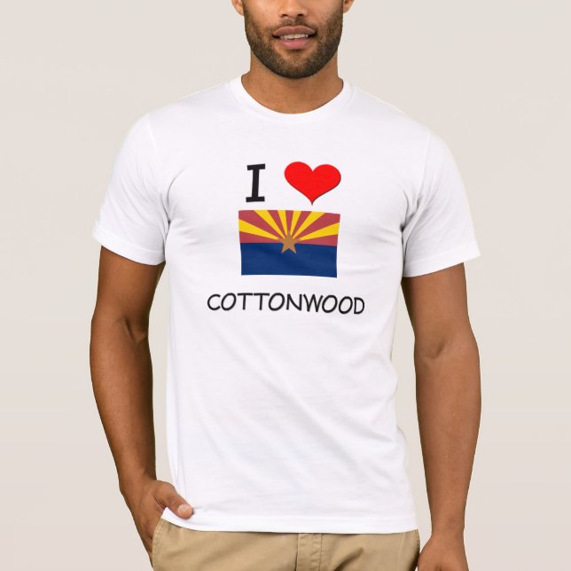 T-shirt J'aime le PEUPLIER Arizona (Devant)