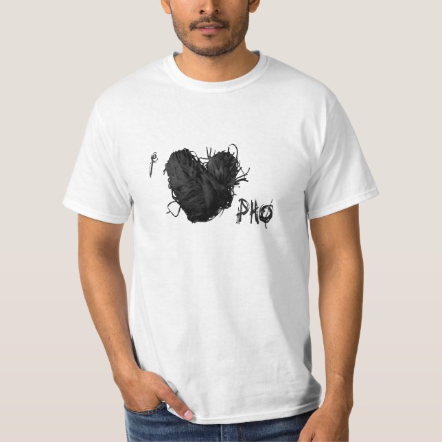 T-shirt j'aime le pho (Devant)