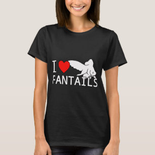 T-shirt J'aime le poisson fantail Poisson fantaisie d'aqua