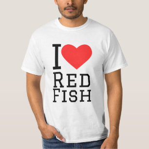 T-shirt J'aime le poisson rouge
