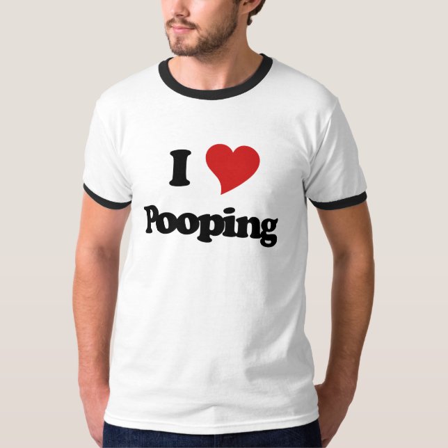 T-shirt J'Aime Le Pooping (Devant)