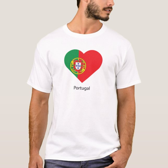 T-shirt J'aime le Portugal (Devant)