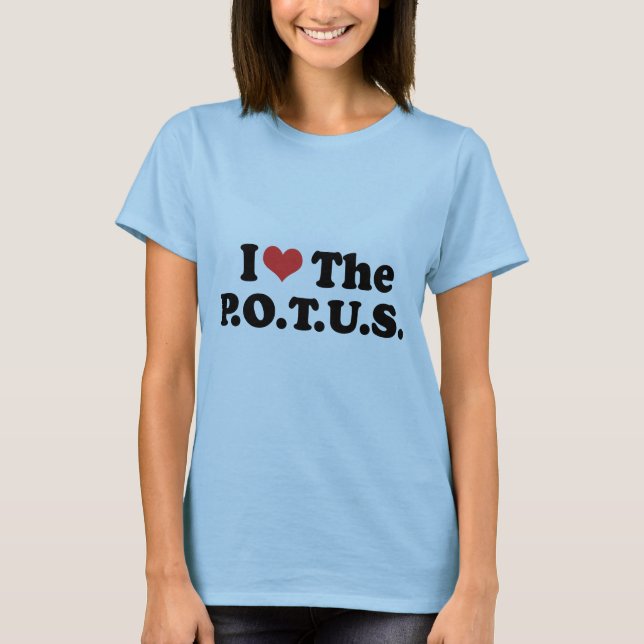 T-shirt J'AIME LE POTUS - .png (Devant)