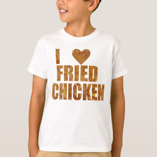 T-shirt J'aime le poulet frit