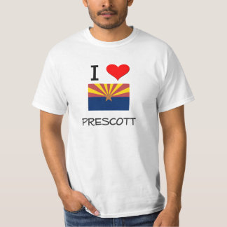 T-shirt J'aime le PRESCOTT Arizona