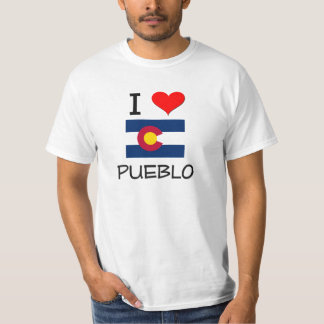 T-shirt J'aime le PUEBLO le Colorado