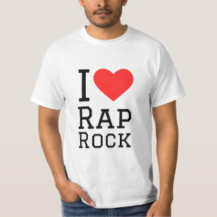 T-shirt J'aime le rap rock