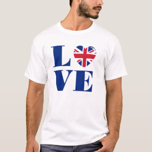T-shirt J'aime le Royaume-Uni