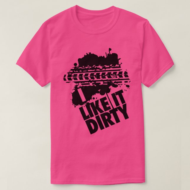 T-shirt J'aime le sale (Design devant)