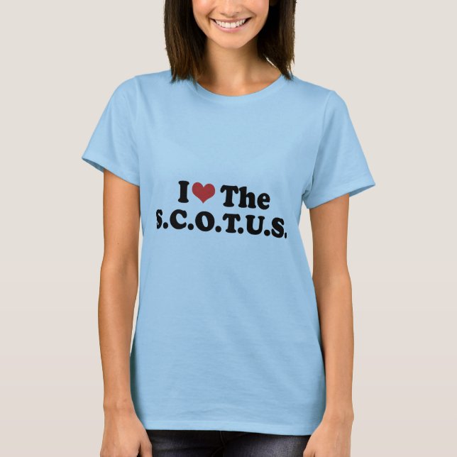 T-shirt J'AIME LE SCOTUS - .png (Devant)