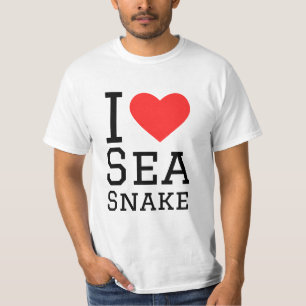 T-shirt J'aime le serpent de mer