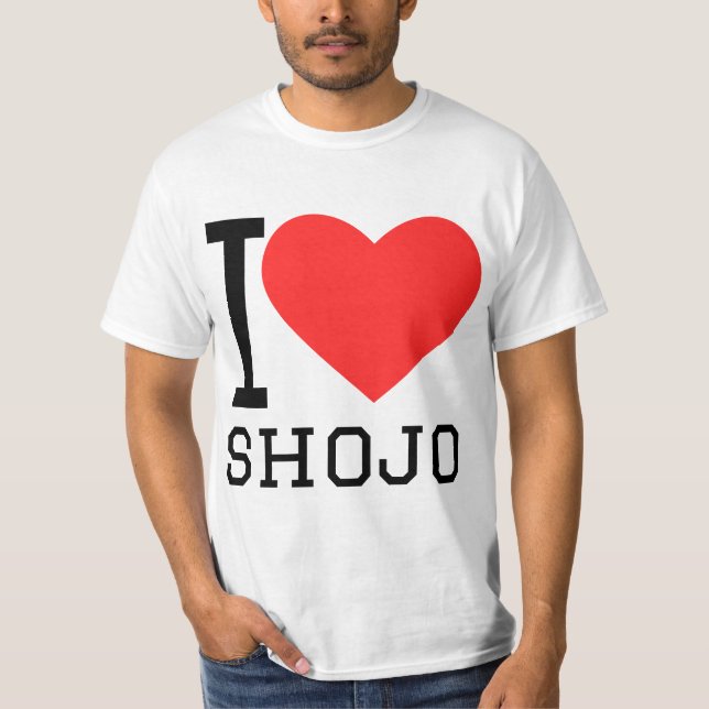 T-shirt J'aime le shojo (Devant)