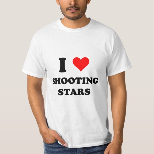 T-shirt J'aime le Shooting Stars (Devant)