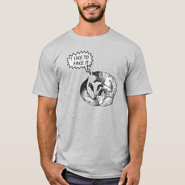 T-shirt J'aime le simuler (Devant)