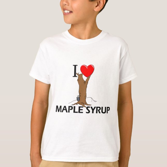 T-shirt J'aime le sirop d'érable (Devant)
