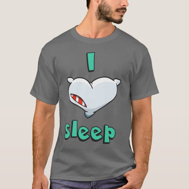 T-shirt J'aime le sommeil (Devant)