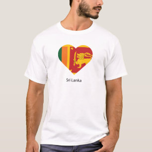 T-shirt J'aime le Sri Lanka