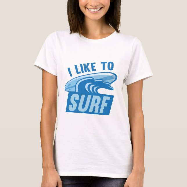 T-shirt J'Aime Le Surf (Devant)